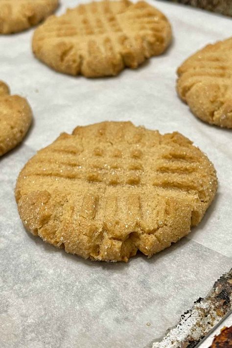 Cisco Peanut Butter Cookies, Peanut Butter Cookies With Crisco, Cookies Made With Crisco, Crisco Peanut Butter Cookies, Old Fashioned Peanut Butter Cookies, Crisco Cookies, The Best Peanut Butter Cookies, Crunchy Peanut Butter Cookies, Peanut Butter Sandwich Cookies