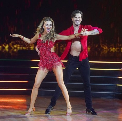 Gleb Savchenko, Chrishell Stause, Relay Dance, Show Makeup, Celebrity Makeup Looks, Glamour Beauty, Celebrity Makeup, Dancing With The Stars, Ballroom Dance