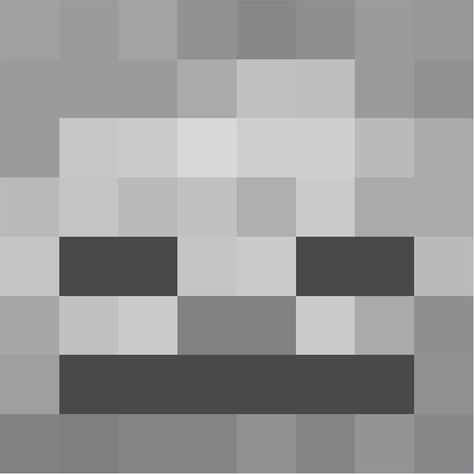 Skeleton face | Minecraft Faces Skeleton Head Template, Minecraft Skull, Minecraft Heads, Minecraft Quilt, Minecraft Face, Mobs Minecraft, Minecraft Skeleton, Minecraft Beads, Skull Template