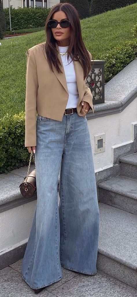 Staylesh Women 2023, Spring Chic Outfits 2023, Casual Stylish Outfits 2023, Wide Leg Jeans Street Style 2023, Sew The Look, Me+em Clothing, Spring Outfits Street Style 2024, Charleston Street Style, Stylish Spring Outfit 2024