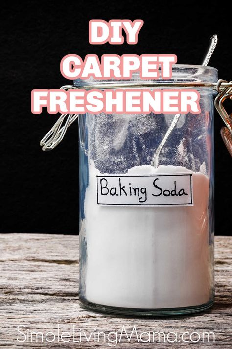 Carpet Smell Good, Diy Natural Cleaners, Homemade Carpet Deodorizer, Carpet Refresher, Diy Cleaning Recipes, Diy Linen Spray, Natural Cleaners Diy, Fridge Odor, Homemade Cleaning Recipes