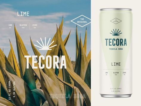 Tequila Branding, Beer Branding Design, Alcohol Branding, Tequila Soda, Nature Logo Design, Alcohol Packaging, Drinks Brands, 광고 디자인, Beer Brands