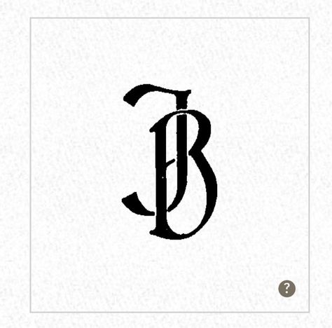 Jb Monogram, Jb Logo, Crazy Pics, Minimal Hair, Custom Signet Ring, B Monogram, Florist Logo, Wedding Illustration, Minimal Decor