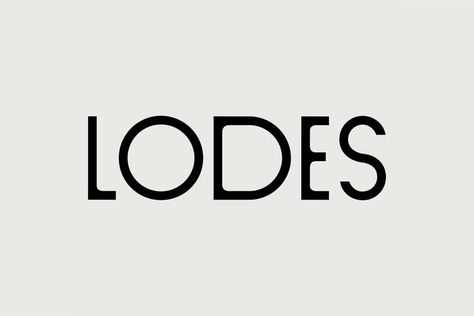 Lodes (2020 rebranding) - Fonts In Use Summer Font, Casual Fonts, Advanced Typography, Latest Fonts, Futuristic Fonts, Italia Design, Word Mark Logo, Font Inspiration, Graphic Design Fonts