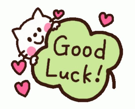 Good Luck Sticker - Good Luck - Discover & Share GIFs All The Best Messages, Goodluck Message, Exam Good Luck Quotes, Good Luck Sticker, Best Wishes For Exam, Exam Wishes Good Luck, Cute Good Luck, Thank You Quotes Gratitude, Exam Wishes