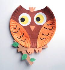 Paper Plate Animals, Kids Painting Crafts, Paper Plate Crafts For Kids, Crafts And Activities For Kids, Crafts For Teens To Make, Owl Crafts, Animal Crafts For Kids, Paper Plate Crafts, Plate Crafts