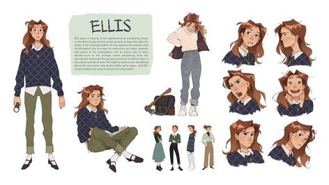 Character Sheet Concept Art, Trio Character Design, Character Exploration Sheet, Character Turnaround Reference, Character Design Layout, Character Concept Art Sheet, Character Design Process, Concept Artist Portfolio, Character Design Sheet