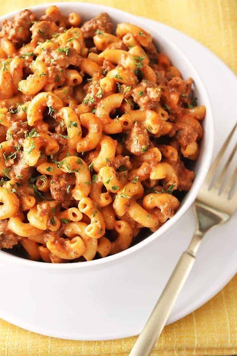 Instant Pot Hamburger Helper Easy Ground Beef Casseroles, Noodle Bake, Cheese Noodles, Healthy Ground Beef, Ground Beef Recipes Healthy, Hamburger Helper, Ground Beef Casserole, Minced Meat, Beef Casserole