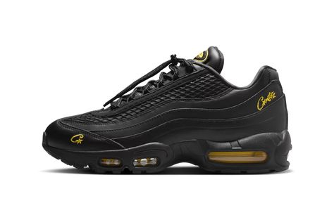 Corteiz Nike Air Max 95 Tour Yellow FB2709-003 Release | Hypebeast Style Inspiration Autumn, Nike Air Trainer Huarache, Fashion Style Inspiration, Classic Sportswear, Winter Ootd, Sportswear Design, Nike Snkrs, Streetwear Sneakers, Lifestyle Store