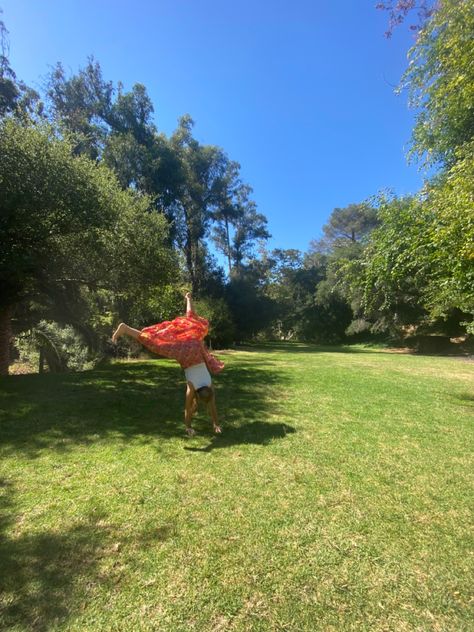 every now and then I have the urge to do a cart wheel and I feel like it gives me an extra day of life each cart wheel A Day In Life, Now And Then, The Park, Feel Like, Give It To Me, Wheel