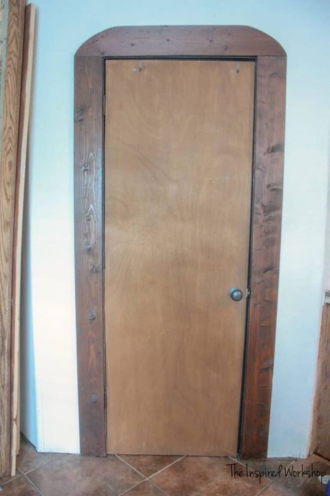 Hollow Door Makeover, Hollow Core Door Makeover, Plywood Doors, Doors Diy, Hollow Core Doors, Diy Budget, Door Kits, Door Makeover, Door Trims