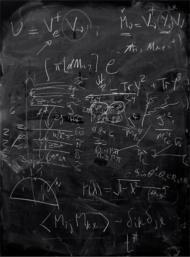 Quantum physics blackboards.  Bound to be useful for a presentation at some point... Science Aesthetic, Physics Lab, Visuell Identitet, Physics Notes, Physicists, Quantum Mechanics, Quantum Physics, Physical Science, Intj