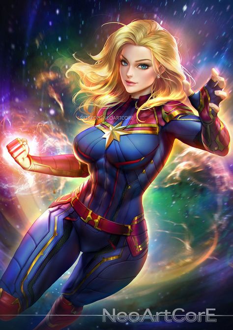 Captain Marvel, A Woman, Marvel, Deviantart