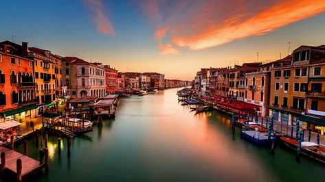 grand canal rialto bridge #venice #italy #europe #city #1080P #wallpaper #hdwallpaper #desktop Wallpapers Collage, Venice Wallpaper, Rialto Bridge Venice, Grand Canal Venice Italy, Europe Wallpaper, Grand Canal Venice, Venice Photos, Venice City, Italy Architecture