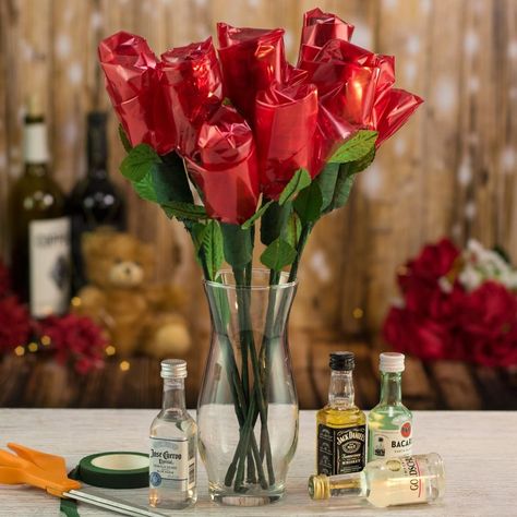 Boozy Bouquet, Mini Alcohol Bouquet, Mini Bottle Bouquet, Mini Alcohol Bottles Gifts, Shot Bouquet, Boozy Gifts, Booze Bouquet, Alcohol Bouquet, Liquor Bouquet