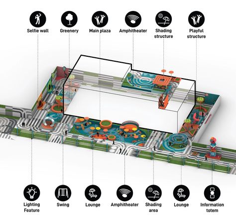 URBAN RIPPLE - 100architects 100 Architects, Sheet Presentation, Space Project, Conservation Of Natural Resources, Public Space Design, Sport Park, Space Projects, City Planning, Public Realm