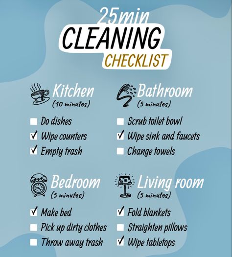 Feel overwhelmed? You’re not alone!!!! Try this out & remember one step at a time! #cleaning #clean #cleaningtips #cleaningtricks #cleaninghacks #home #homemaking #organization #homecleaning #homecleaninghacks #checklist #house #household #housegoals Power Hour Cleaning, Clean House In One Hour, Clean House In One Day, Household Checklist, Gatlinburg Restaurants, Room Cleaning Tips, Cleaning Checklist Printable, Room Cleaning, Cleaning Stuff