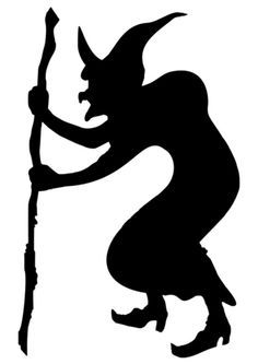 Witch Shadow puppet Strašidelný Halloween, Moldes Halloween, Old Witch, Witch Silhouette, Adornos Halloween, Halloween Silhouettes, A Broom, Halloween Vector, Halloween Vintage