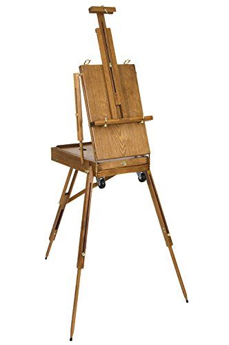 Creative Mark Monet Traveling French Style Wooden Art Easel & Sketchbox, Wood Artist Palette, Telescope Handle, Rolling Casters Easel For Painting, Posters Australia, Sketch Box, Tshirt Painting, Wood Easel, Art Painting Tools, Hand Oil, Coupon Storage, Paint Tubes