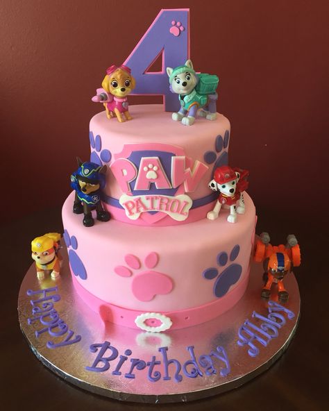 Paw Patrol Birthday Cake Girly Paw Patrol Cake, Sky Birthday Cake Paw Patrol, Sky Paw Patrol Birthday Cake, Sky Birthday Cake, Paw Patrol Cake Girly, Birthday Cake Girls Kids, Paw Patrol Sky Cake, Paw Patrol Birthday Cake Girl, Paw Patrol Cake Ideas