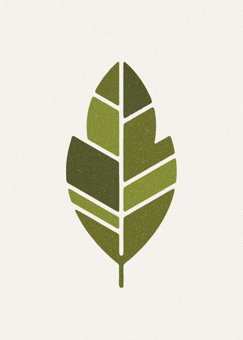 . Tea Icon, African Colors, Inspiration Logo Design, Leaf Images, Leaf Logo, Mk Logo, Autumn Leaf, The Design Files, Green Leaf