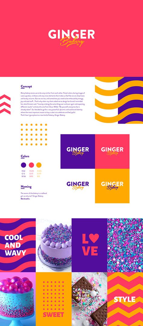 Graphic Design Banner, Behance Logo, Behance Illustration, Behance Design, Branding Behance, Banner Web, Bakery Branding, Logo Presentation, Corporate Identity Design