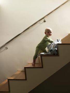 How to make stair treads wider...Wider steps are safer. How To Make Narrow Stairs Wider, Narrow Staircase Ideas, Narrow Stairs, How To Make Stairs, Basement Steps, Basement Stairs Ideas, Installing Laminate Flooring, Narrow Staircase, Open Stairs