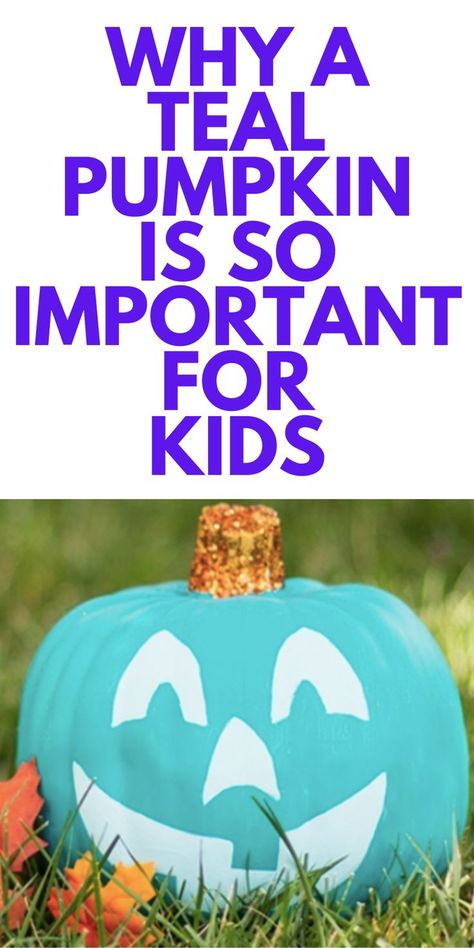 Why You Should Have a TEAL Pumpkin: Here is the importance of having a teal pumpkin for Halloween. Teal Pumpkin Ideas, Teal Pumpkin Project, Pumpkin For Halloween, Teal Pumpkin, Make Halloween, Pumpkin Projects, Activities For Adults, Pumpkin Ideas, Halloween This Year