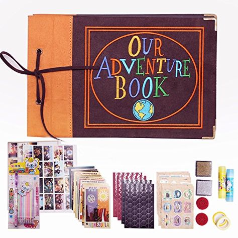 XYTMY Embroidered Cover Our Adventure BookHand Made Retro... https://www.amazon.ca/dp/B07DCPVJKP/ref=cm_sw_r_pi_awdb_t1_x_aAOuCb8RP3RC9 Adventure Book Scrapbook, Diy Album Photo, Storing Photos, Our Adventure Book, Baby Guest Book, Handmade Photo Albums, Album Photo Scrapbooking, Photo Album Diy, Album Diy