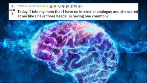 Earlier this year, a lot of people were surprised to discover that some people don't have an internal monologue, while those people who don't were surprise Lil Wayne Albums, Lil Wayne News, Internal Monologue, Couples Songs, Small Study, Different Emotions, Viral Post, Anger, Things To Think About