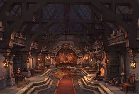 Dwarven City, Captain Blood, Underground Cities, Great Hall, Long Time No See, Level Design, Fantasy City, Fantasy Castle, No See