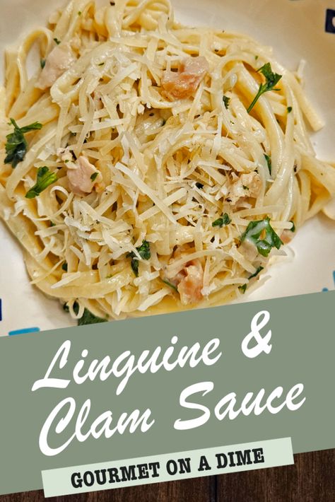 Linguine and Clam Sauce - The Empty Pantry