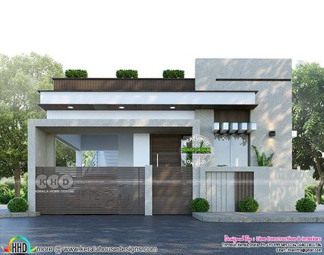 1 Floor Elevation Design Modern, Bungalow Facade Design Modern, Single Floor Modern Elevation, House Elevation Ground Floor, 40 Feet Front Elevation Modern, Front Elevation Designs Modern Ground Floor, 20 Feet Front Elevation Modern, Single Floor House Design Modern, Ground Floor Elevation Design Modern