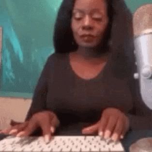 Unbothered Typing GIF - Unbothered Typing Computer - Discover & Share GIFs Typing Gif, Nail Type, Computer Animation, Buzzfeed Quizzes, Jonas Brothers, I Got This, Cool Gifs, I Laughed, Celebrity News