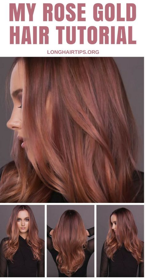 Long Hair Growth, Longer Hair Growth, Gold Hair Colors, Hair Color Rose Gold, Grow Long Hair, Super Hair, Long Hai, Have Inspiration, Rose Gold Hair