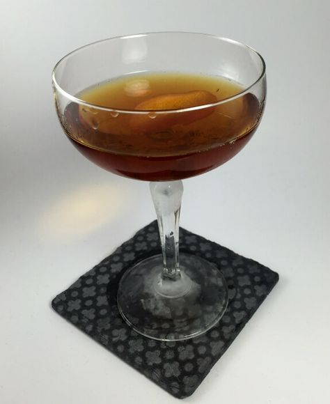 Named for the second leg of the Triple Crown, the Preakness cocktail is a riff on the Manhattan and simply adds Benedictine to the classic spec. Toronto Cocktail, Rob Roy Cocktail, Manhattan Cocktail, Preakness Stakes, Aromatic Bitters, Rob Roy, Orange Twist, Rye Whiskey, Triple Crown