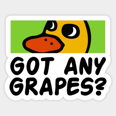 Then he waddled away... -- Choose from our vast selection of stickers to match with your favorite design to make the perfect customized sticker/decal. Perfect to put on water bottles, laptops, hard hats, and car windows. Everything from favorite TV show stickers to funny stickers. For men, women, boys, and girls. Mobile Stickers, Adult Stickers, College Stickers, Soft Pink Theme, Funny Cartoon Quotes, Cool Sketches, Some Funny Jokes, Quick Jokes, Cool Stickers