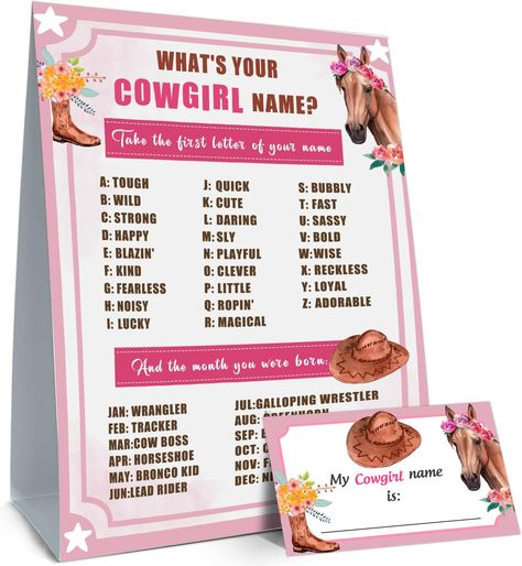 Cowgirl birthday party