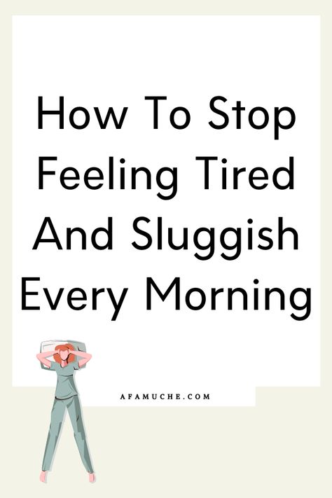 Wake Up Easier, How To Get Energy, Wake Up Earlier, Waking Up At 3am, Increase Height Exercise, Get Up In The Morning, Waking Up Tired, Ways To Wake Up, Stop Feeling