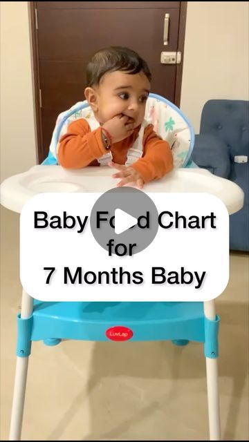 6 Months Baby Food, 7 Months Baby Food, Pureed Food, 7th Month, 7 Month Baby, 6 Month Baby Food, Veggies And Fruits, Baby Food Chart, Food Chart