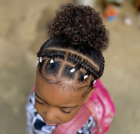 Black Daughter Hairstyles Short, Styles For Little Black Girls Hair, Quick Black Girls Hairstyles Kids Simple, Toddler Hairstyles Girl Black Short Hair, Toddler Birthday Hairstyles Black, Simple Black Girls Hairstyles For Kids, Black Infant Hairstyles Short Hair, Mixed Hairstyles Kids, Little Black Girls Ponytail Hairstyles