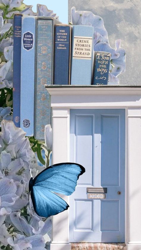 Serenity Blue Aesthetic, Light Blue Butterfly Aesthetic, Blue Aesthetic Butterfly, Blue Butterfly Aesthetic, Aesthetic Bleu, Beautiful Vacation Spots, Shorts Aesthetic, Baby Blue Wallpaper, Blue Flower Wallpaper