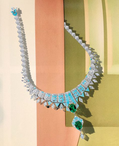 Cartier’s New High Jewelry Line Plays Homage to the Past Cartier Necklace Diamond, Cartier High Jewelry, High Jewelry Necklace, Necklace Cartier, Cartier Necklace, Diamond Jewellery, High Jewelry, Jewelry Necklace, Islamic Art