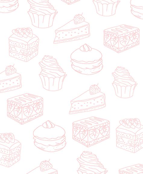 Logos For Bakery Ideas, Baking Background Design, Bakery Aesthetic Wallpaper, Patisserie Logo Design, Cakes Wallpaper, Bakery Wallpaper, Patisserie Branding, Cupcake Background, Patisserie Logo