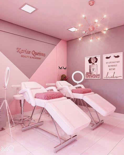 Nail And Lash Room Ideas, Pink Lash Room, Beauty Room Ideas, Henna Design Tutorial, Bridal Henna Design, Beauty Shop Decor, Lash Room Ideas, Nail Salon Interior Design, Lash Room Decor