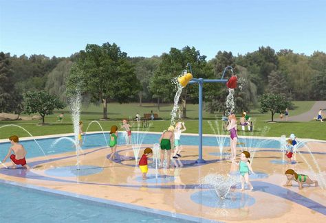 Play Park, Paddling Pool, Splash Zone, Splash Park, Sand Play, Splash Pad, Outdoor Gym, Water Management, Water Play