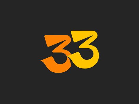 Number 33 Logo Design by Mihai Dolganiuc 33 Logo Number, 33 Logo Design, Logo Number, Number Design, Batik Fashion, Global Community, Amazon Logo, Creative Professional, Batik