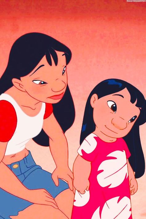 Lilo & Stitch (2002) Nani And Lilo, Lilo And Nani, Lilo Pelekai, Lilo And Stitch 2002, Disney Amor, Images Disney, Lilo Et Stitch, Lilo Stitch, Disney Lilo