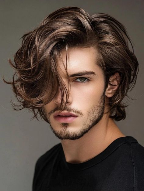 Hair Ideas For Men, Haircut Fails, Welsh Football, Man Buns, Arte Viking, Shag Cut, Blonde With Blue Eyes, Modern Shag, Brown Curls