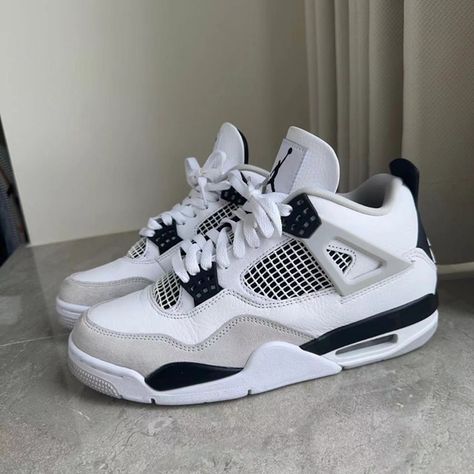 Air Jordan 4 Retro"Military Black" Jordan 4 Retro Military Black, Jordan 4’s, Expensive Things, Pretty Sneakers, Trendy Shoes Sneakers, Dr Shoes, Nike Fashion Shoes, Preppy Shoes, Jordan Shoes Retro